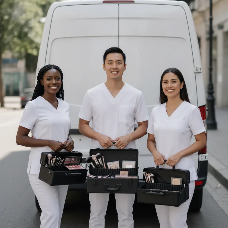 Bruidsmake-Up team in Uccle